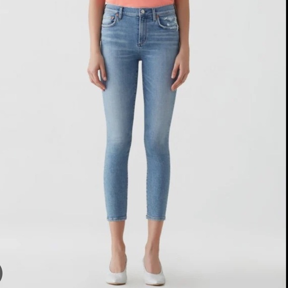 AGOLDE - Sophie Crop Hi Rise Skinny Jean